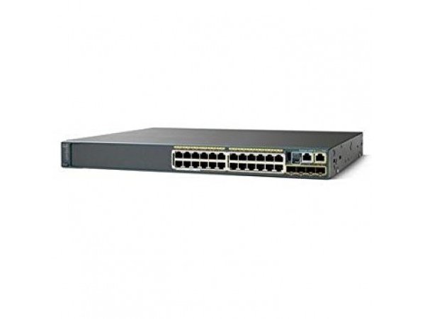 Cisco Catalyst 2960-XR 24 GigE, 4 x 1G SFP, IP Lite, WS-C2960XR-24TS-I